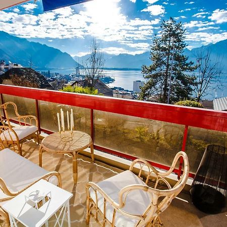 Terrace With Lake & Mountain View มงเทรอซ์ ภายนอก รูปภาพ